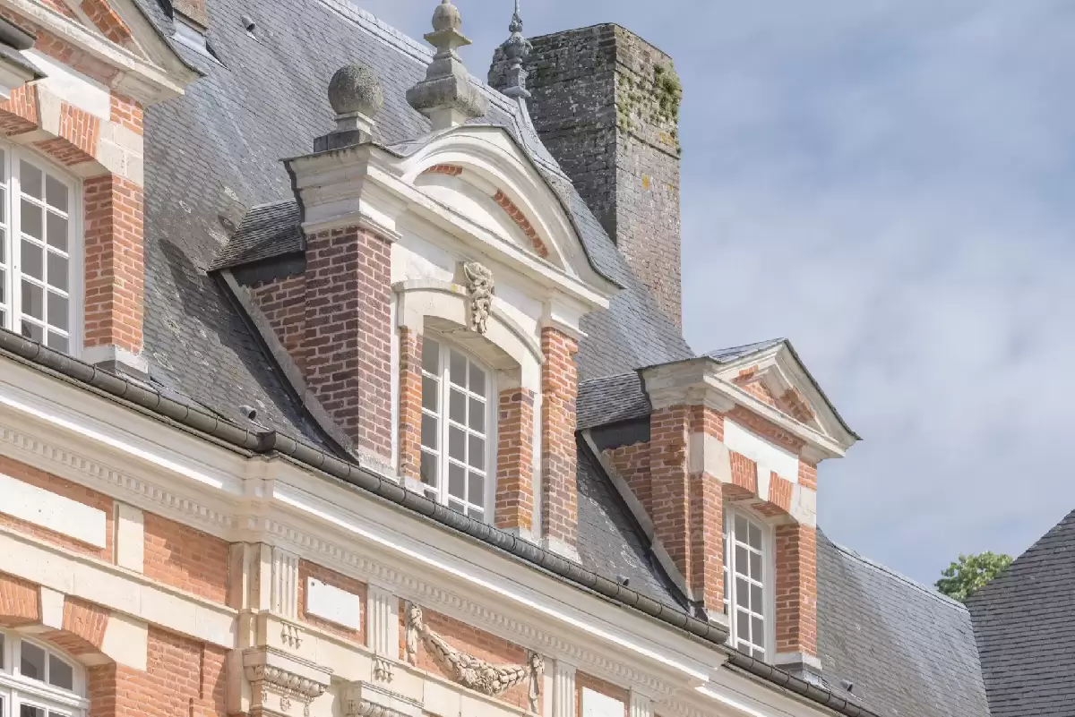 Location du gîte et chambre d'hôte du château de Roumare en Normandie